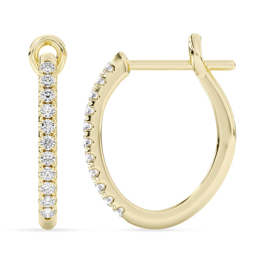 Round Hoops Click Lock 0.25 ctw