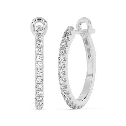 Round Hoops Click Lock 0.70 ctw