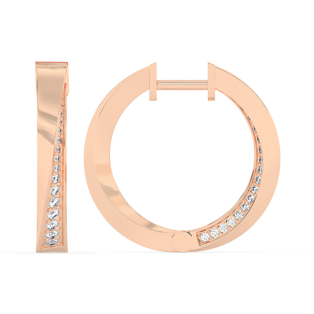 Round Hoops 0.50 ctw