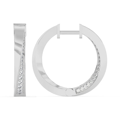 Round Hoops 0.50 ctw