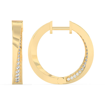 Round Hoops 0.50 ctw