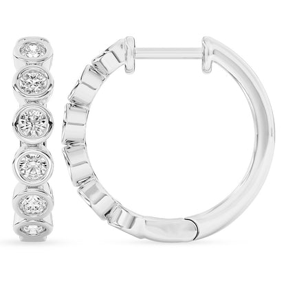 Round Hoops 0.85 ctw