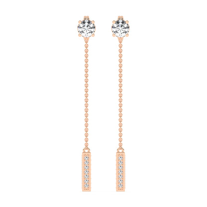 Dangle Earring Jackets 0.36 ctw