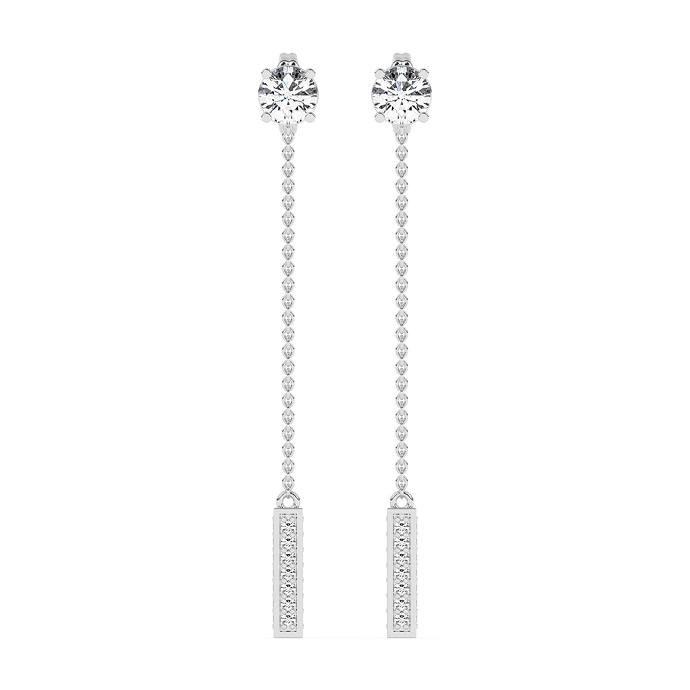 Dangle Earring Jackets 0.36 ctw