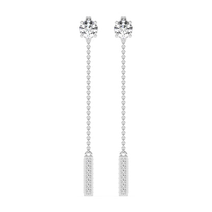 Dangle Earring Jackets 0.36 ctw