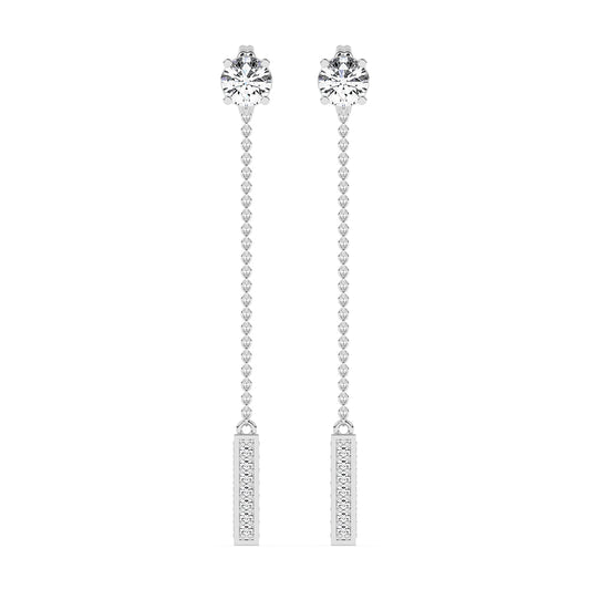 Dangle Earring Jackets 0.36 ctw