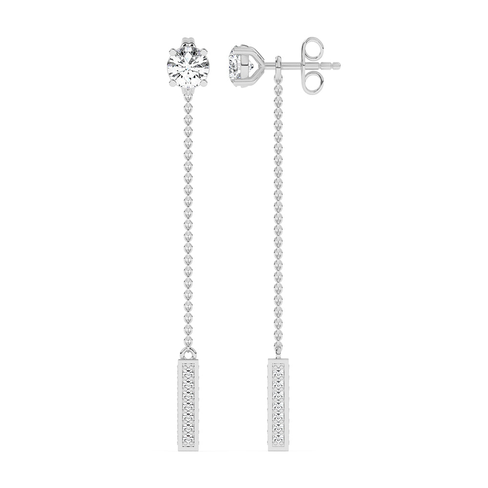 Dangle Earring Jackets 0.36 ctw