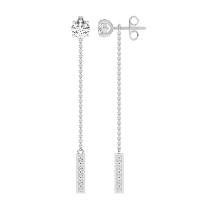 Dangle Earring Jackets 0.36 ctw