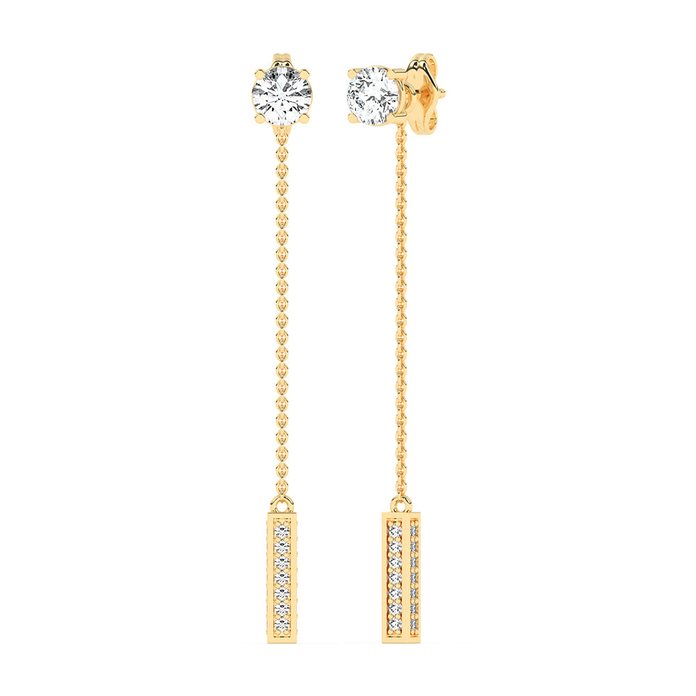 Dangle Earring Jackets 0.36 ctw