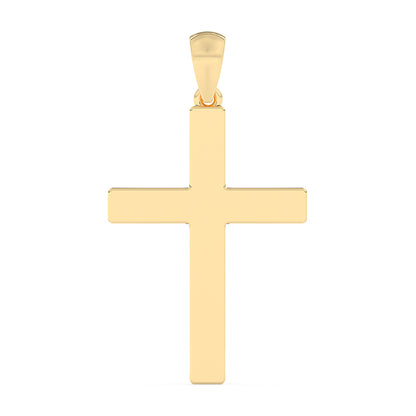 Cross Pendant with 18" Chain 0.17 ctw