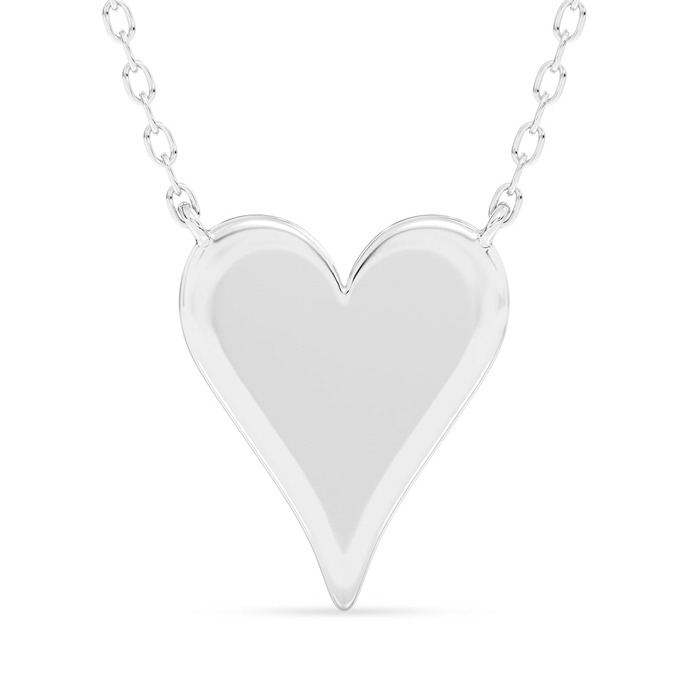 Heart Pendant with 18" Chain 0.40 ctw