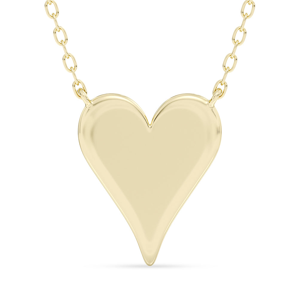 Heart Pendant with 18" Chain 0.40 ctw