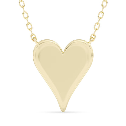 Heart Pendant with 18" Chain 0.40 ctw