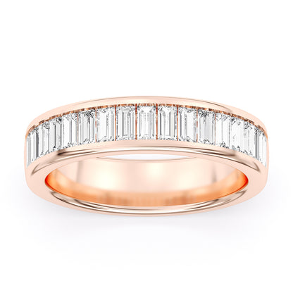 Half Eternity Baguette Band 0.88 ctw