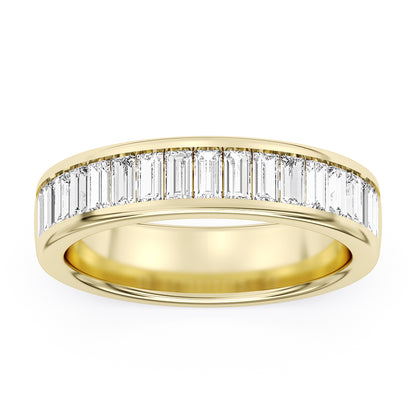 Half Eternity Baguette Band 0.88 ctw