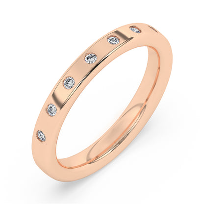 Round Wedding Band 0.17 ctw