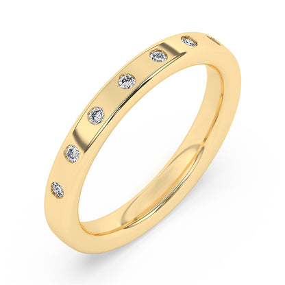 Round Wedding Band 0.17 ctw