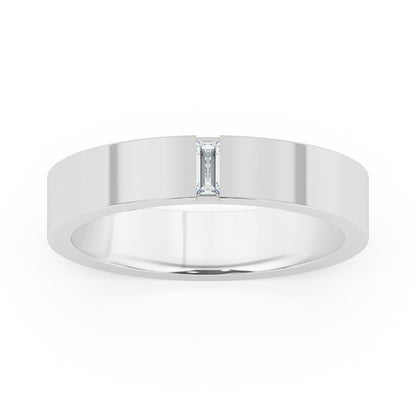 Men's Baguette Band 0.11 ct