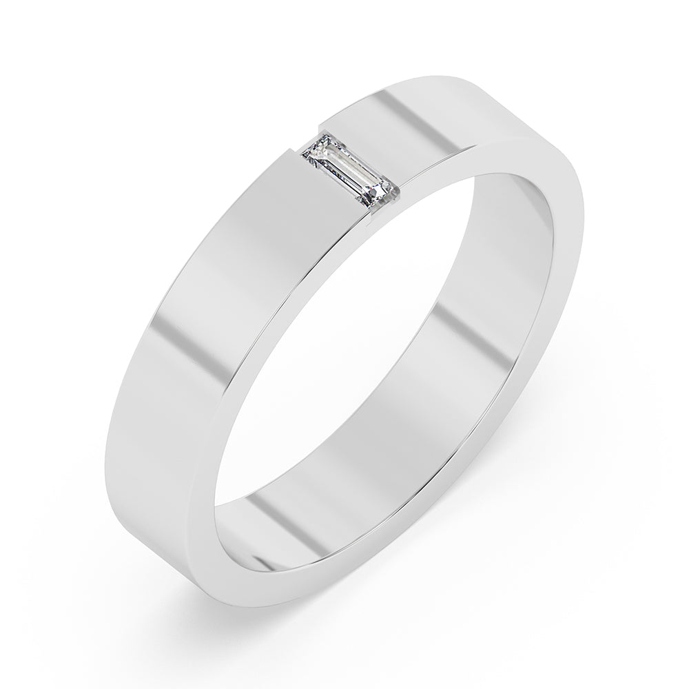 Men's Baguette Band 0.11 ct