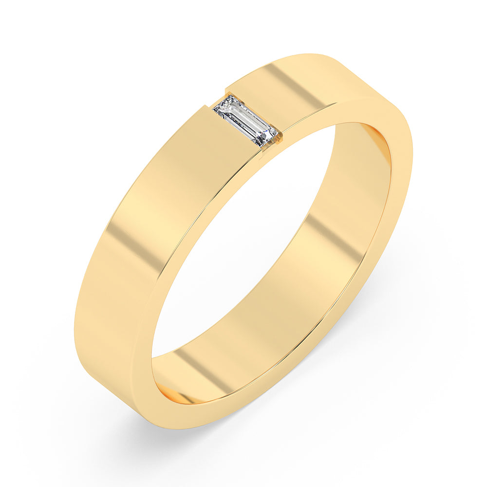 Men's Baguette Band 0.11 ct