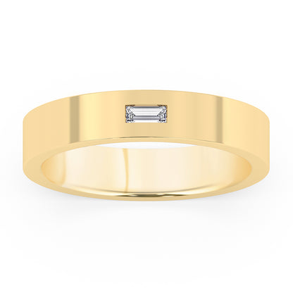 Men's Baguette Band 0.11 ct