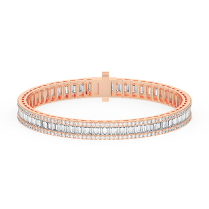 Baguette Bracelet 5.8 ctw