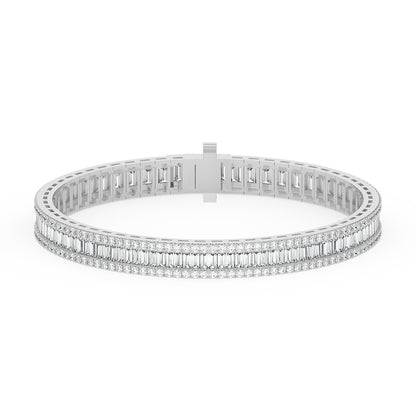 Baguette Bracelet 5.8 ctw