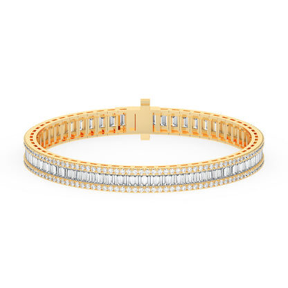 Baguette Bracelet 5.8 ctw