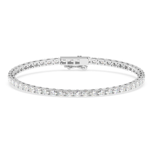 Oval Tennis Bracelet 5 ctw