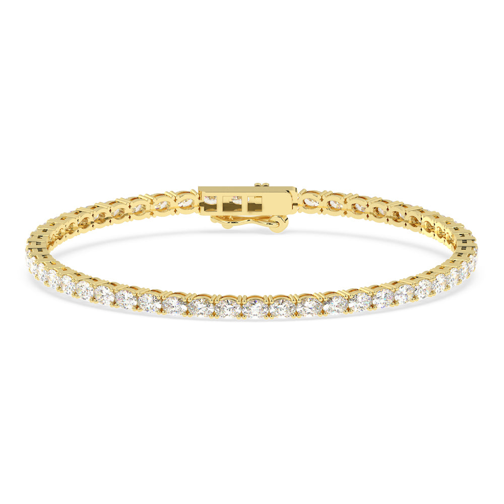 Oval Tennis Bracelet 5 ctw