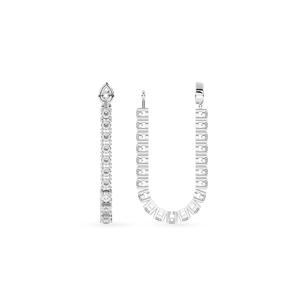 Round Diamond Dangle 1.11 ctw