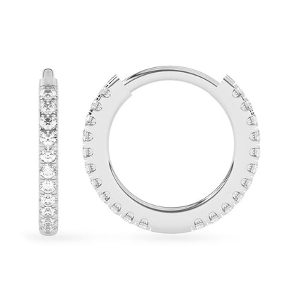 Round Hoops 0.2 ctw