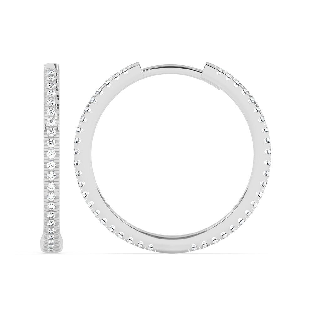 Round Hoops 0.40 ctw