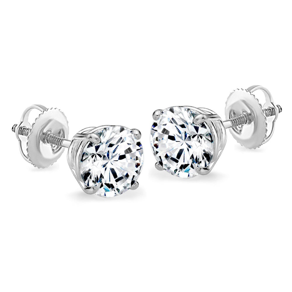 Round Diamond Studs 1.0 ctw