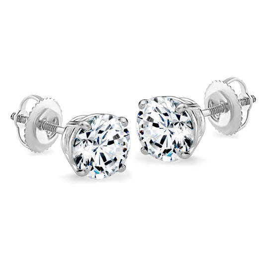 Round Diamond Studs 1.0 ctw