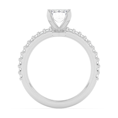 Peg Head Engagement Ring 0.35 ctw