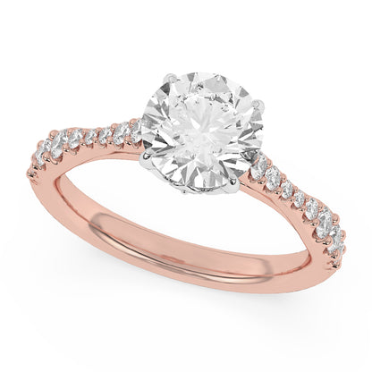 Collar Engagement Ring 0.50 ctw