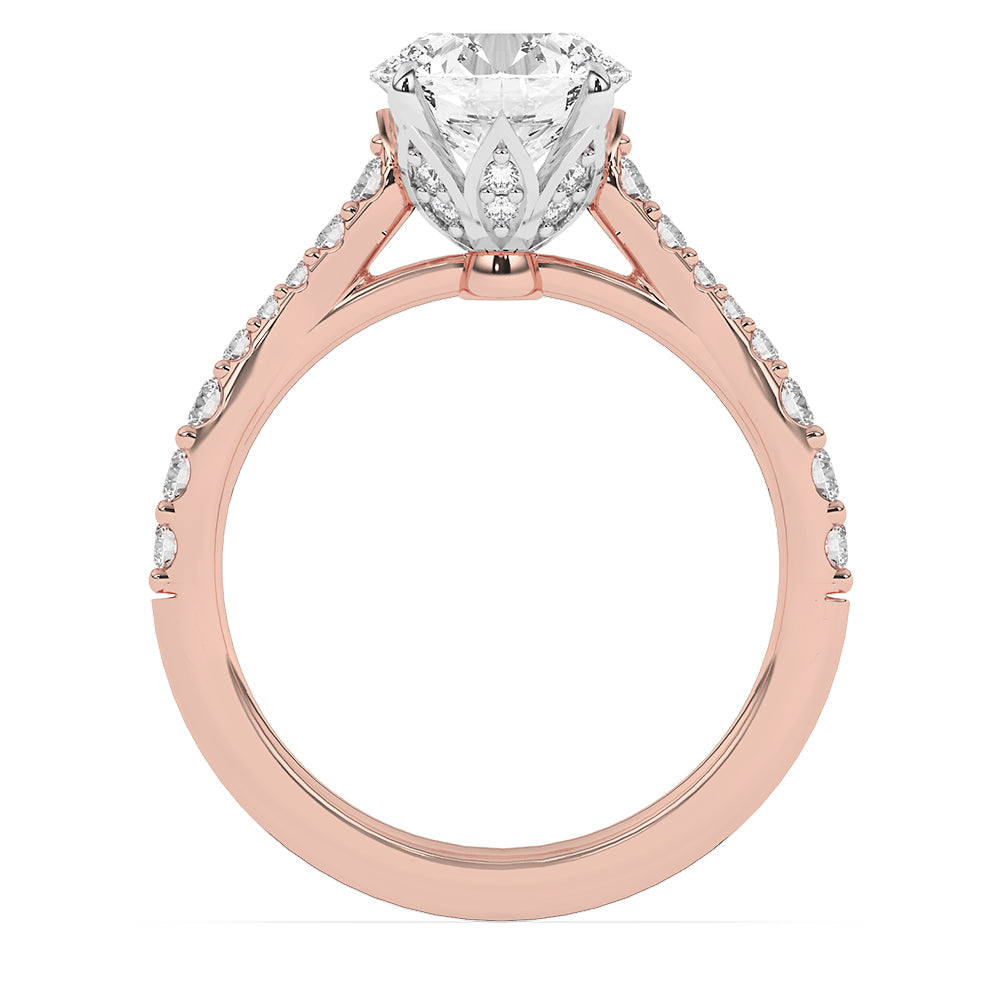 Collar Engagement Ring 0.50 ctw