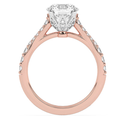 Collar Engagement Ring 0.50 ctw