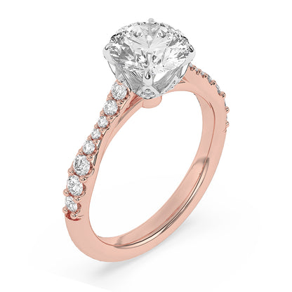 Collar Engagement Ring 0.50 ctw