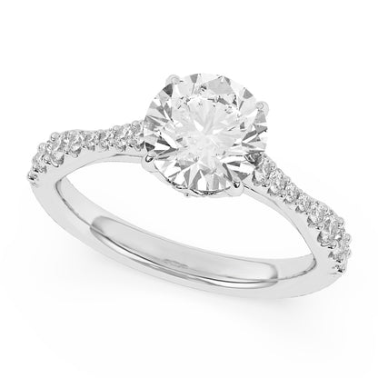 Collar Engagement Ring 0.50 ctw