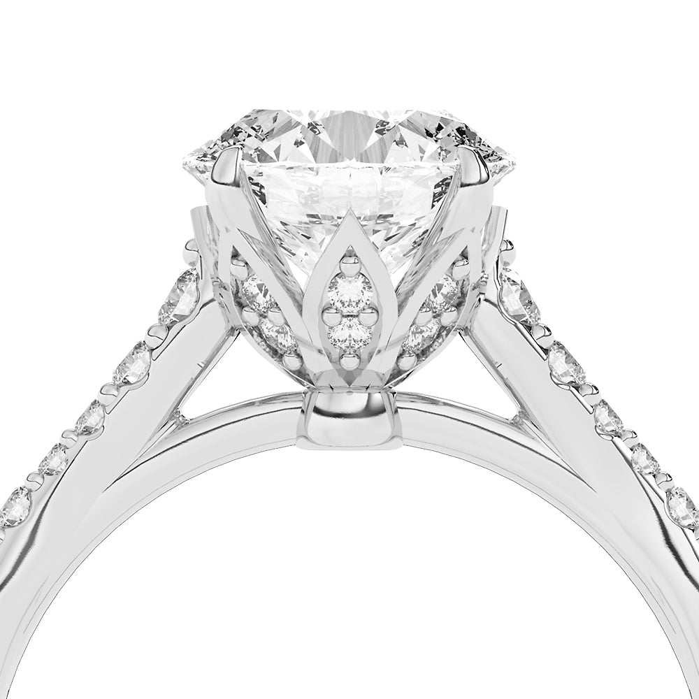 Collar Engagement Ring 0.50 ctw