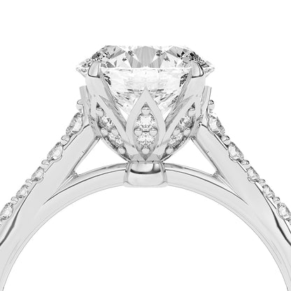 Collar Engagement Ring 0.50 ctw