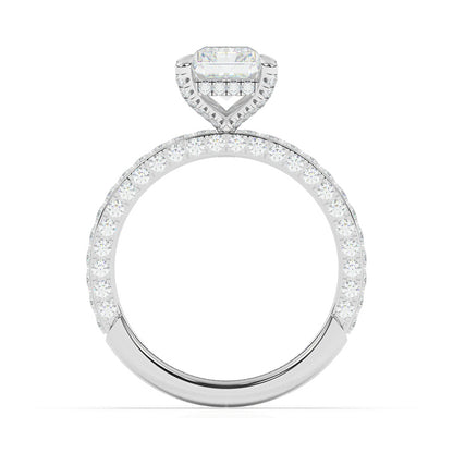 Diamonds on Prong Engagement Ring 1.0 ctw