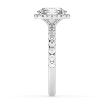 Halo Engagement Ring 0.50 ctw