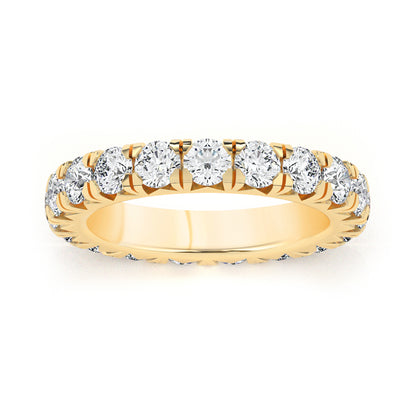 Round Eternity French Pave Ring 0.15