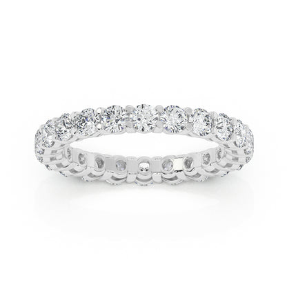 Round Eternity Gallery Ring 0.10