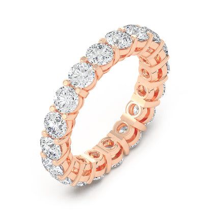 Round Eternity Gallery Ring 0.25