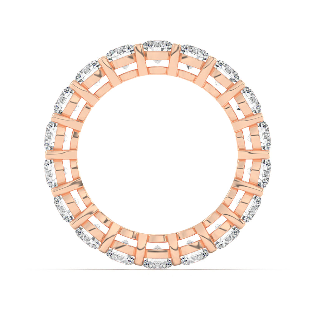 Round Eternity Gallery Ring 0.25