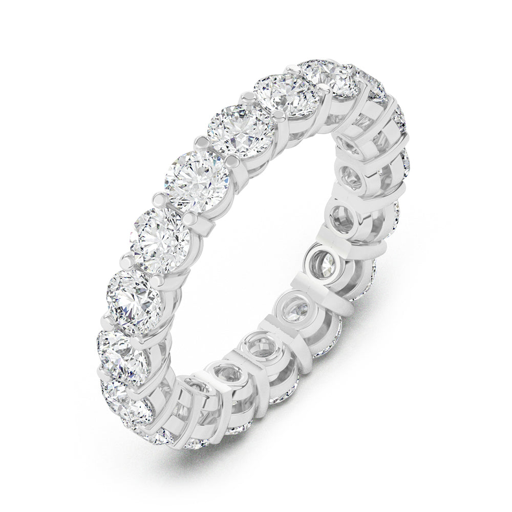 Round Eternity Gallery Ring 0.25